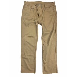 Levi's 511 Stretch Slim Fit Desert Taupe Cropped Jeans Men's Size 31x26 ALTERED